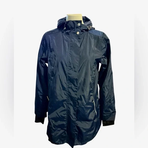 Calvin Klein Performance Jacket, Navy ,Hooded Jacket, Sz XS - Picture 3 of 11